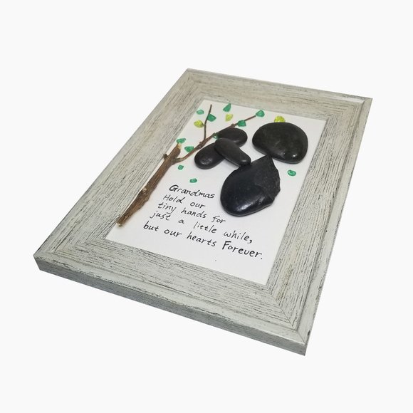 Pebble Art Picture – Grandmas - Picture 5 of 5